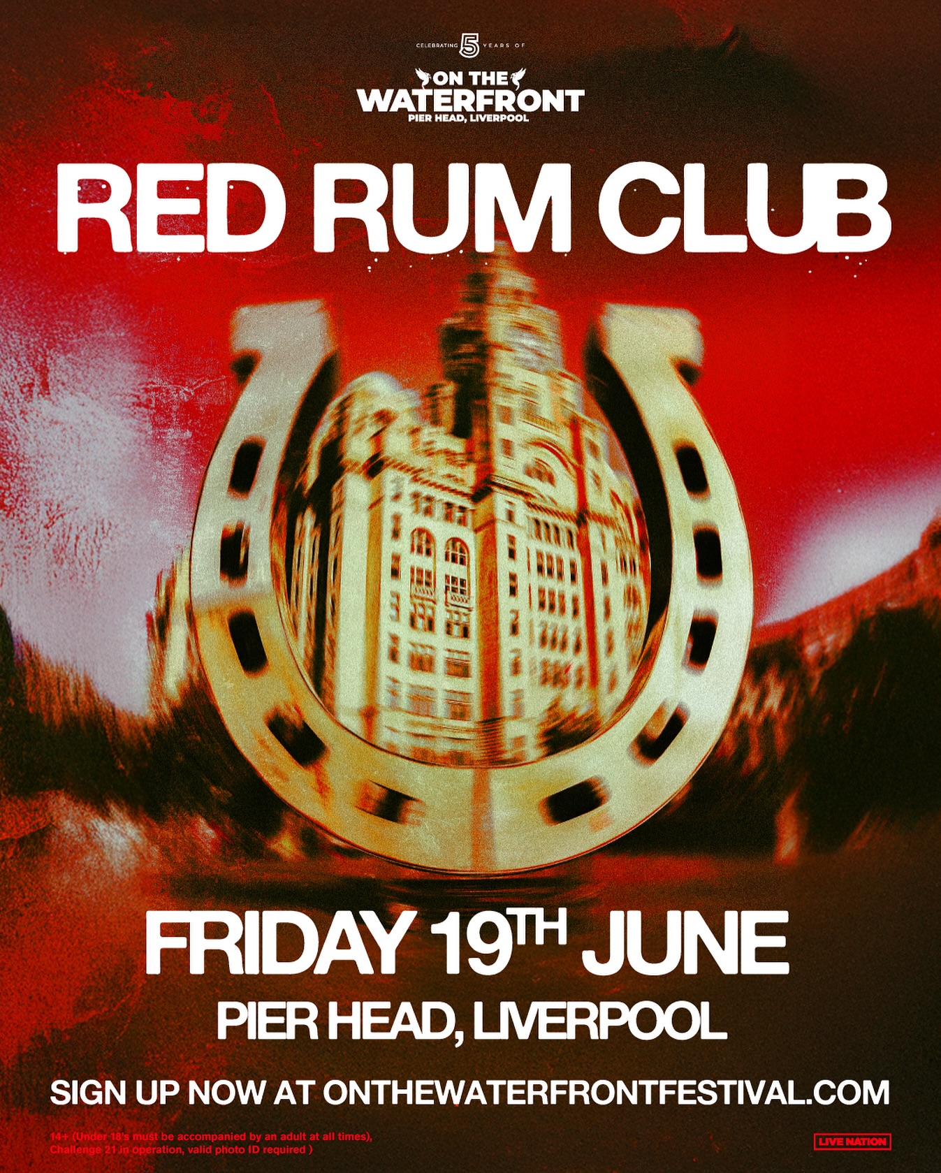 Red Rum Club Tour Poster 2026